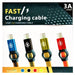 Lightning Connector 3A Fast Charging Braided Cable - Light Market