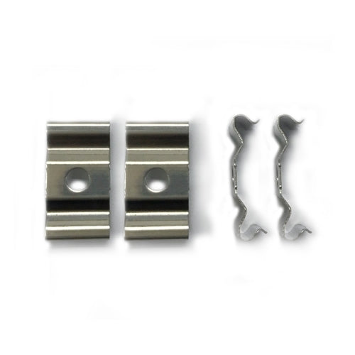 Mounting Brackets for Aluminium Channels 17x7mm - 4 Per Set - Light Market