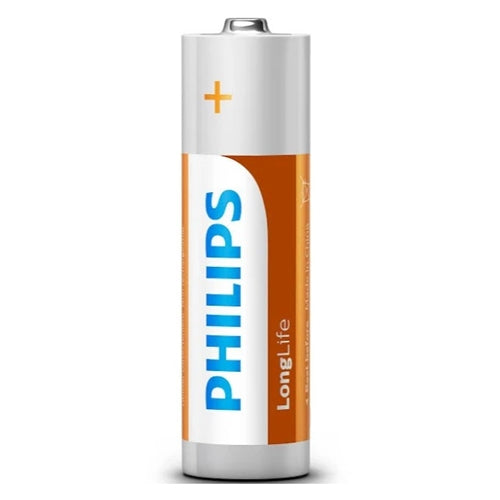 PHILIPS LONGLIFE ZINC AA BATTERIES 1.5V 1 PACK - Light Market