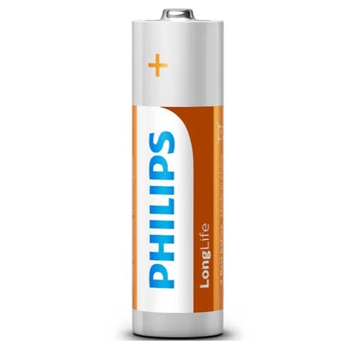 Philips Longlife Zinc AAA Batteries 1.5V 1 Pack - Clearance Sale - Light Market