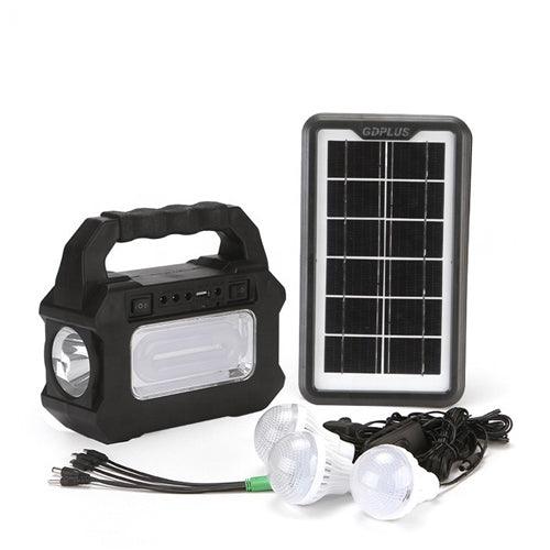 Solar Lighting Kit with 3 Bulbs GD-8080 GD Plus - Light Market