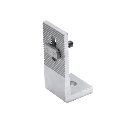 Solar Mounting L Bracket M10 - Stainless Steel - Light Market