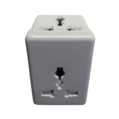 Universal Adaptor, 3 Pin to 2 x 13A, 1 x 5a R-50 Redisson - Light Market