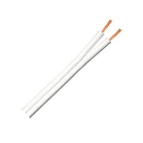 0.5mm Twin Flex White 1m - Light Market