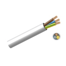 1.5mm Cabtyre 3 Core Cable 100 Meter Budget White - Light Market