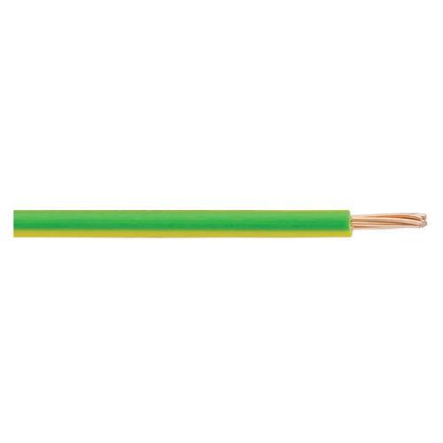 1.5mm General Purpose House Wire Yellow & Green - 1m Length - Light Market