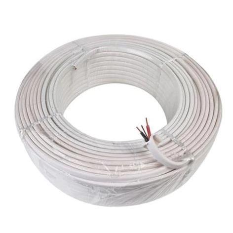 1.5mm Twin Flat Cable With Earth 100m Roll Bs - Budget - Light Market
