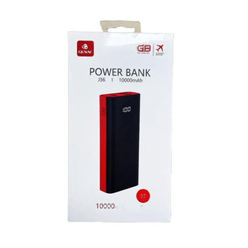 10000 Mah Power Bank J36 Genai - Light Market