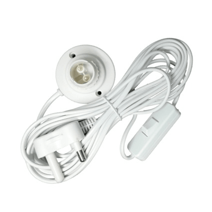 10m B22 Lamp Holder With Switch Redisson - Light Market