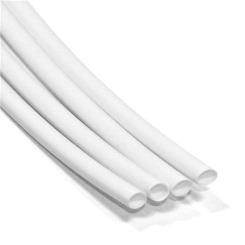10mm x 100mm Heat Shrink Single Sleeve - White - Light Market