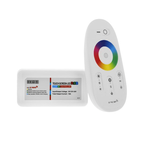 12-24v 18a Led RGB Touch Controller With Remote - Light Market