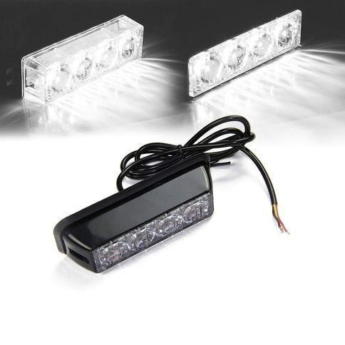 12-24v 4 LED Flashing Module White KM202-4 Bing Light - Light Market