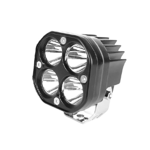 12-24v 4 Led Super Bright Motorbike Headlight 6000k - Light Market