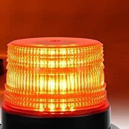 12-24v Mini Caution Light Amber - Light Market