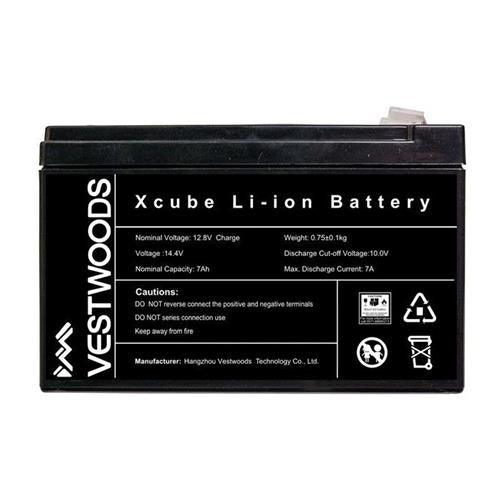 12.8v 7amp Lithium Rechargeable Battery - Light Market