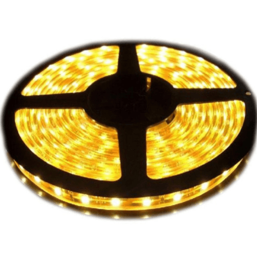 12v 10mm 5050 60 LED Nova 65 Strip Light IP65 5m Roll Yellow Bing Light - Light Market