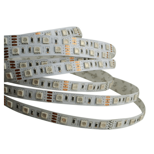 12v 10mm 5050 60 Led Strip Light Ip20 5m Roll Rgb Bing Light - Light Market
