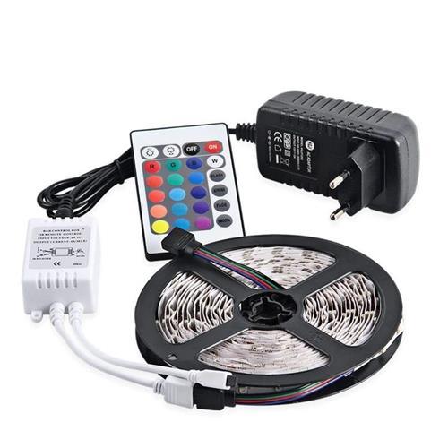 12v 10mm 5050 RGB Led Flex 5m Prepack Bing Light - Light Market