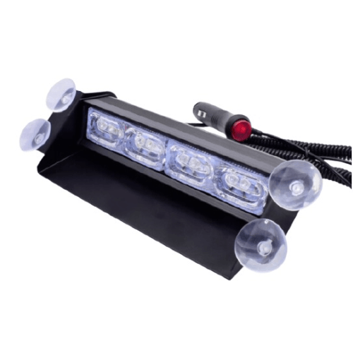 12v 12w 3 Led x 4 Dash Mount White Bing Light - Light Market