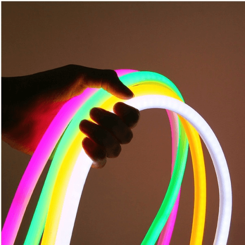 12v 16mm Round Neon LED Rope Light Blue Bing Light - Light Market