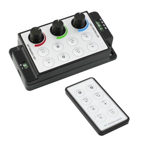 12v 18a Dimmable rotary knob RGB controller Ck-k3 - Light Market