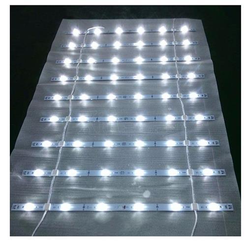 12v 1m Back Lit Rigid Strip IP65 6000k - Light Market