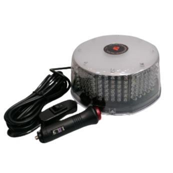 12v 240 Led Magnetic Roof Mount Round - White - Light Market