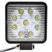 12v 27w Square Led Car Spotlight 6000k IP68 SK-F27W 20mm - Light Market