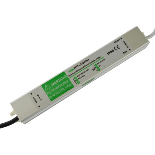 12v 30w Slim Waterproof Power Supply - Light Market