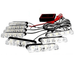 12v 4 Led x 8 Module Grill Mount 4-8r Federal Signal Amber Bing Light - Light Market
