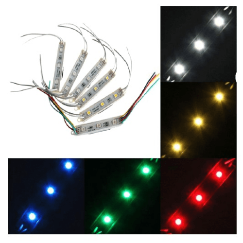 12v 5050 3 Led Module Amber Bing Light - Light Market