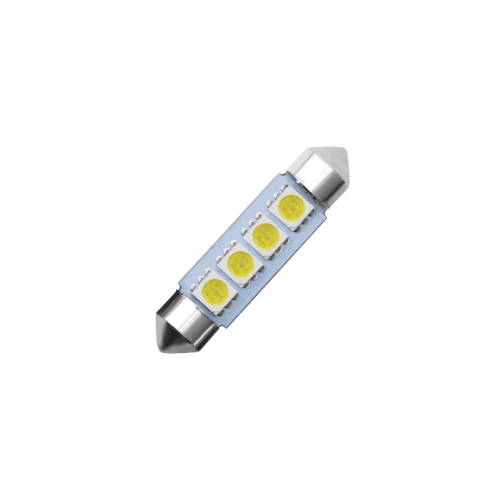 12v 5050 x 4 Led Festoon Budget Bulb 6000k Bing Light - Light Market