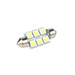 12v 5050 x 6 Led Festoon Budget Bulb 6000k Bing Light - Light Market
