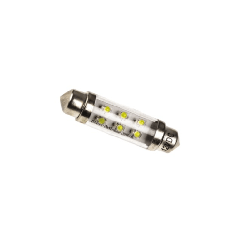 12v 6 x Led Smd Festoon Bulb 6000k Bing Light - Light Market