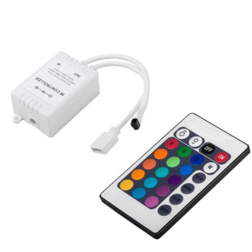12v 6a Led Rgb Strip Light Controller with IR Remote - Light Market