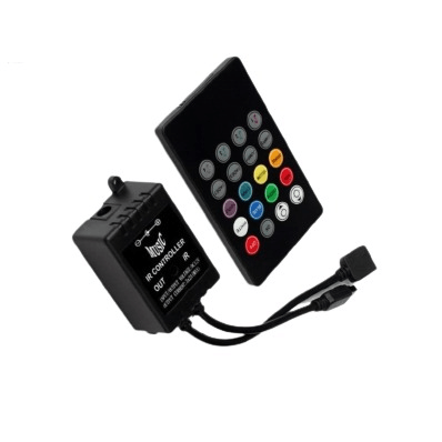 12v 6a Music Led Controller With Remote - Light Market