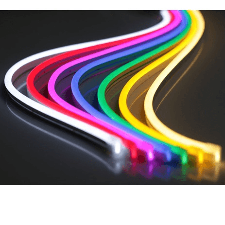 12v 6mm Neoflex 6 LED Neon Rope Light Pink 1m Bing Light - Light Market