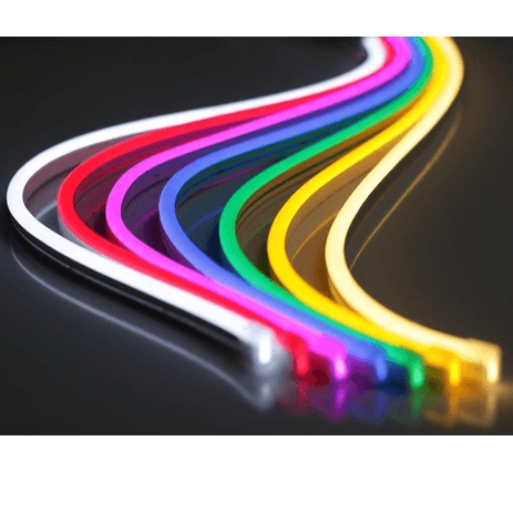 12v 6mm Neoflex 6 LED Neon Rope Light Yellow 1m Bing Light - Light Market