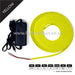 12v 6mm Neon LED Strip Light Yellow 5m With AC Adaptor - Light Market