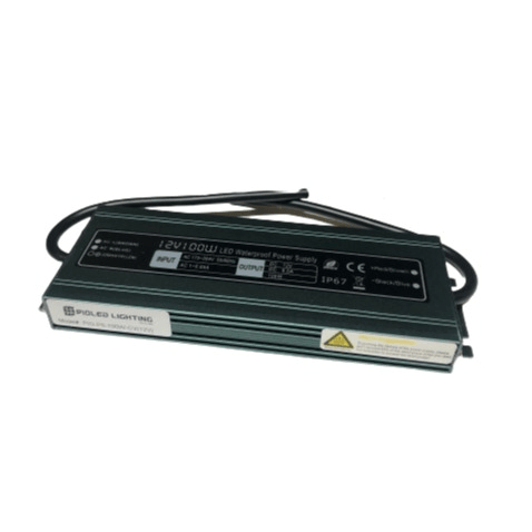 12v 8.3Amp 100w Waterproof LED Power Supply PS009 - Light Market