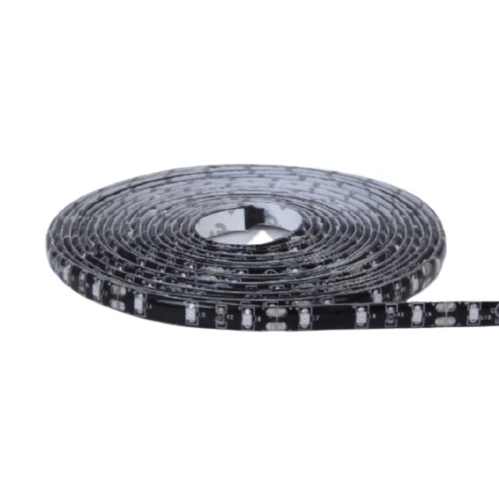 12v 8mm 3528 60 Led Strip Light Black Pcb Ip65 5m Roll Green Bing Light - Light Market