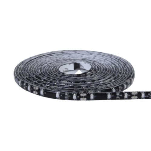 12v 8mm 3528 60 Led Strip Light Black Pcb Ip65 5m Roll Red Bing Light - Light Market