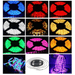 12v 8mm 3528 60 Led Strip Light Ip65 5m Roll With Female Dc 6000k Bing Light - Light Market