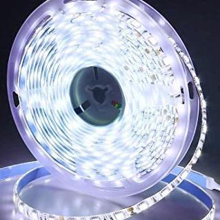 12v 8mm 5050 60 Led Strip Light Budget Range Ip20 5m Roll 6000k Dr.Light - Light Market