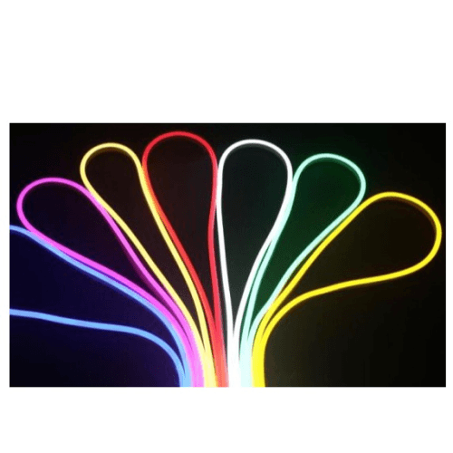 12v 8mm Neoflex 8 LED Neon Rope Light Red 1m Bing Light - Light Market