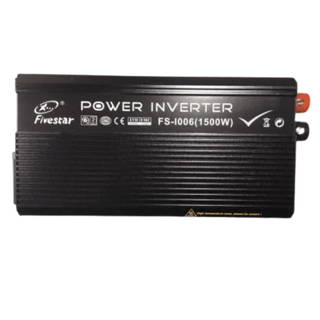 12v DC to AC Power Inverter 1500w FS-I006 Fivestar - Light Market
