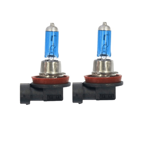 12v H11 100w Halogen Headlight Set 5500k - Light Market