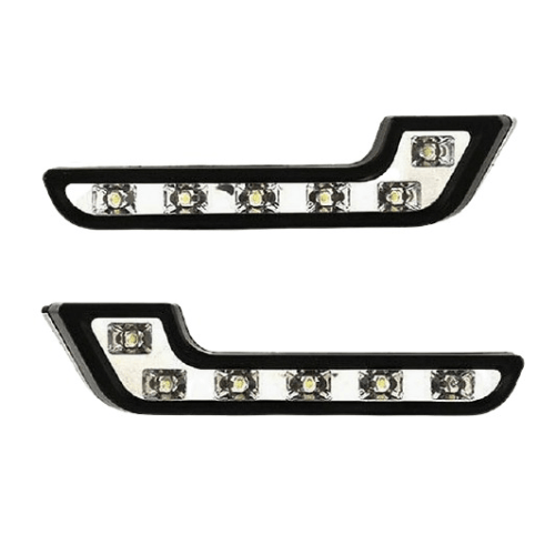 12v Led Daytime Running Light Kit 6000k - Light Market