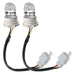 12v Led Strobe Headlight White YL-132-2 Bing Light - Light Market