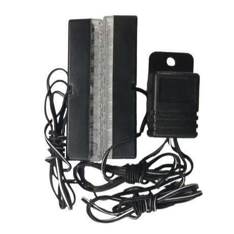 12v LED Vehicle Emergency Light Flashing (Pair) White Bing Light - Light Market